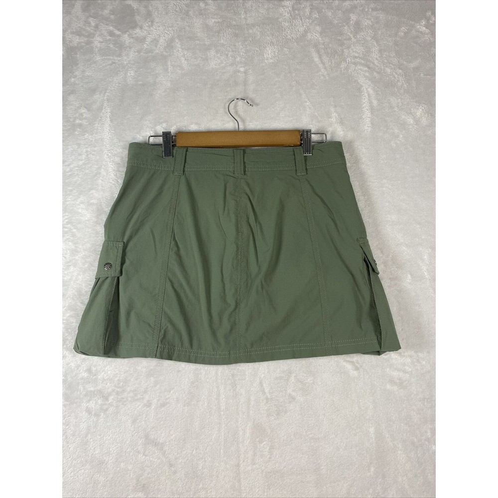 Athleta Womens Green Sport Pockets Tennis Golf Activewear Skorts Skirt 4 - Picture 2 of 9